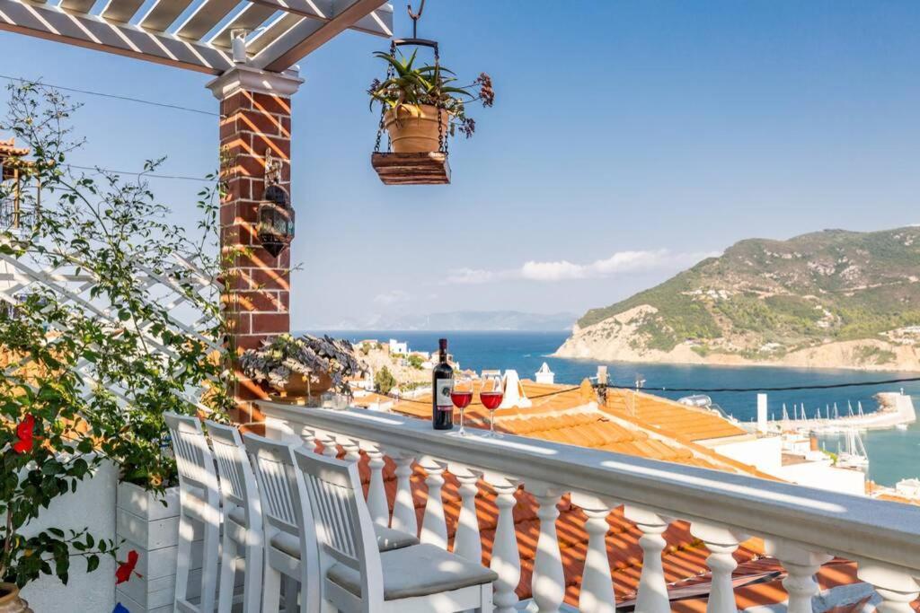 Blue Heaven Villa , Skopelos Chora Greece Panormos  Eksteriør billede