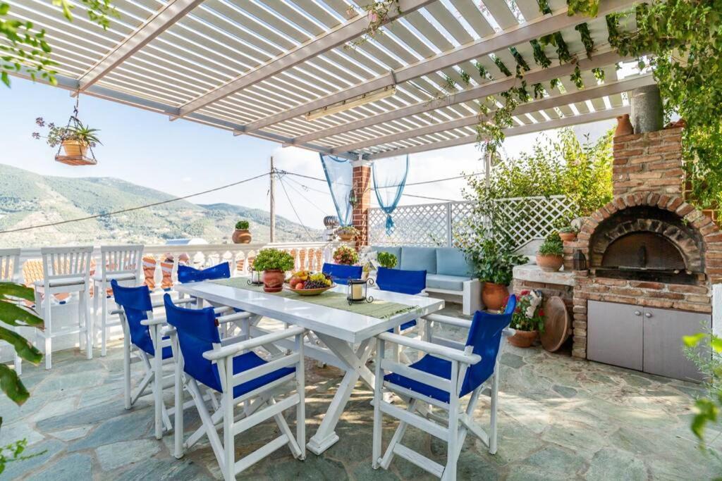 Blue Heaven Villa , Skopelos Chora Greece Panormos  Eksteriør billede